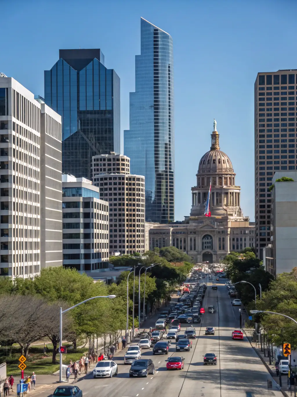 A scenic image of Austin, Texas, showcasing the city's growth and the increasing need for legal representation in personal injury cases. The image should highlight Injury Defense Texas's presence in Austin.