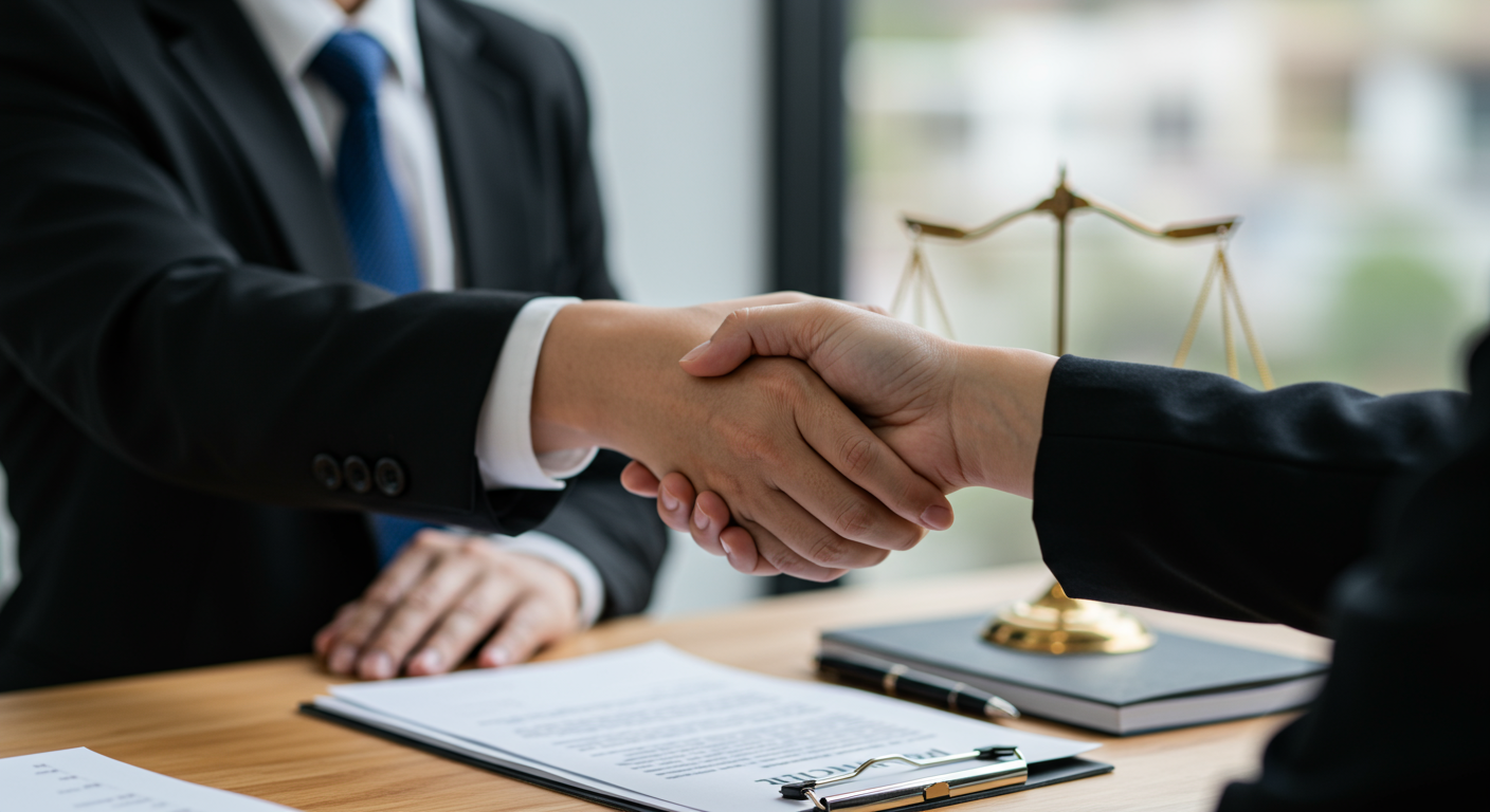 Trust Building Handshake